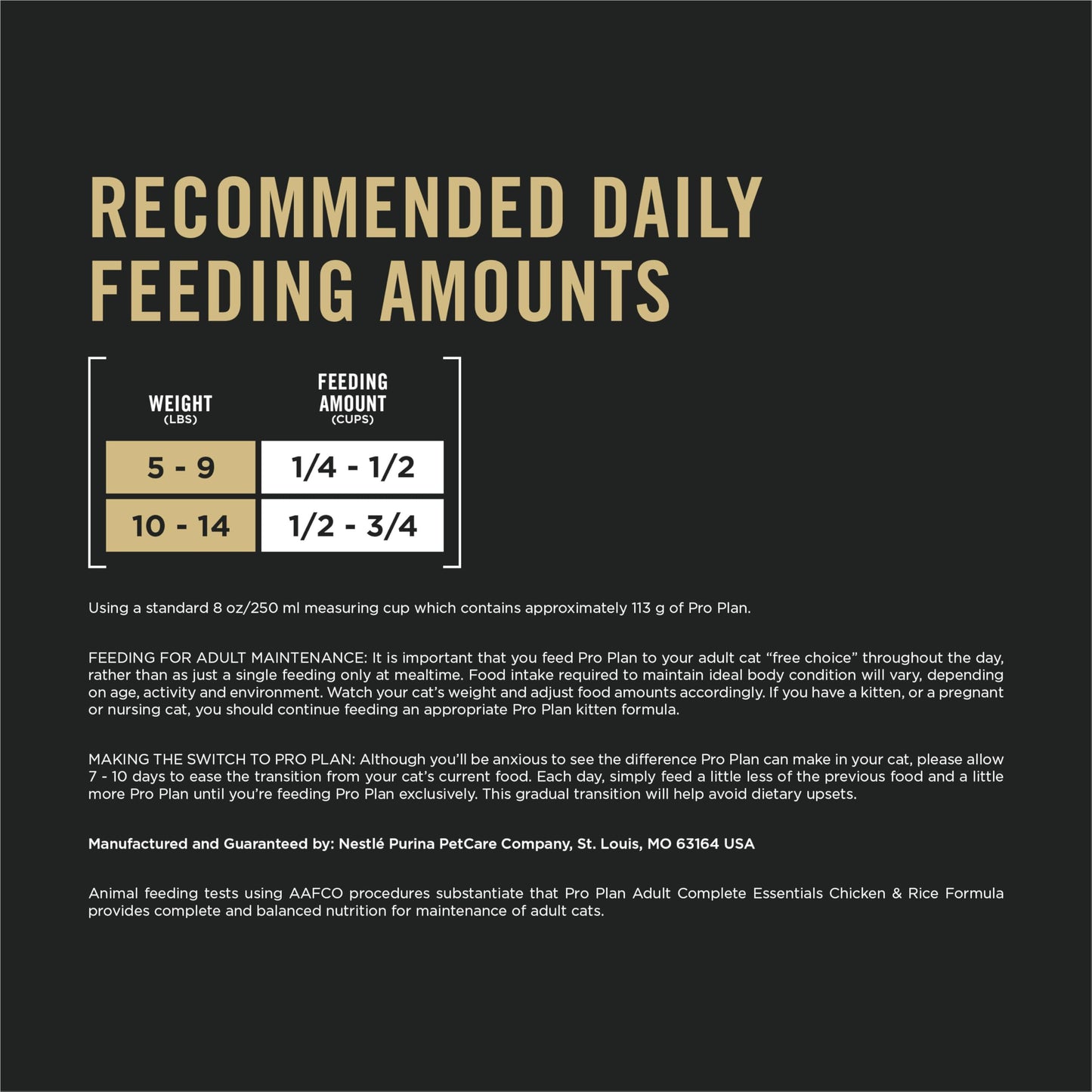 Purina Pro Plan Complete Essentials Dry Cat Food, Chicken & Rice - 3.18 kg Bag 🍁 All In One Marketplace Canada