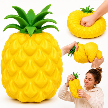 6.7in Jumbo Pineapple Squishy Toys,Squeeze Sensory Fidget Novelty Toys for Stress & Anxiety Relief,Christmas Birthday White Elephant Gifts Party Favors 🍁 All In One Marketplace Canada
