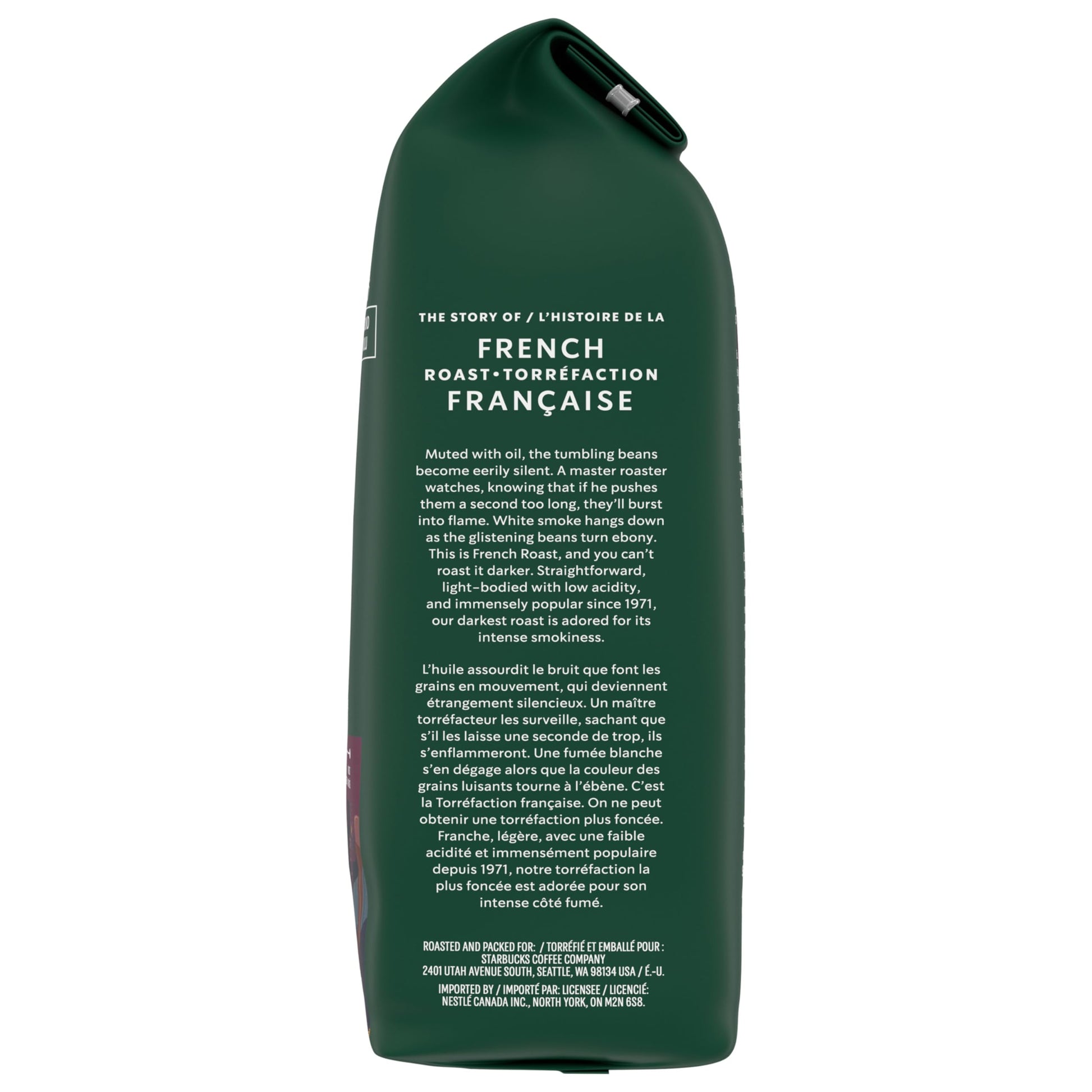 Starbucks French Roast Ground Coffee 340g (6-Pack) - Dark Roast