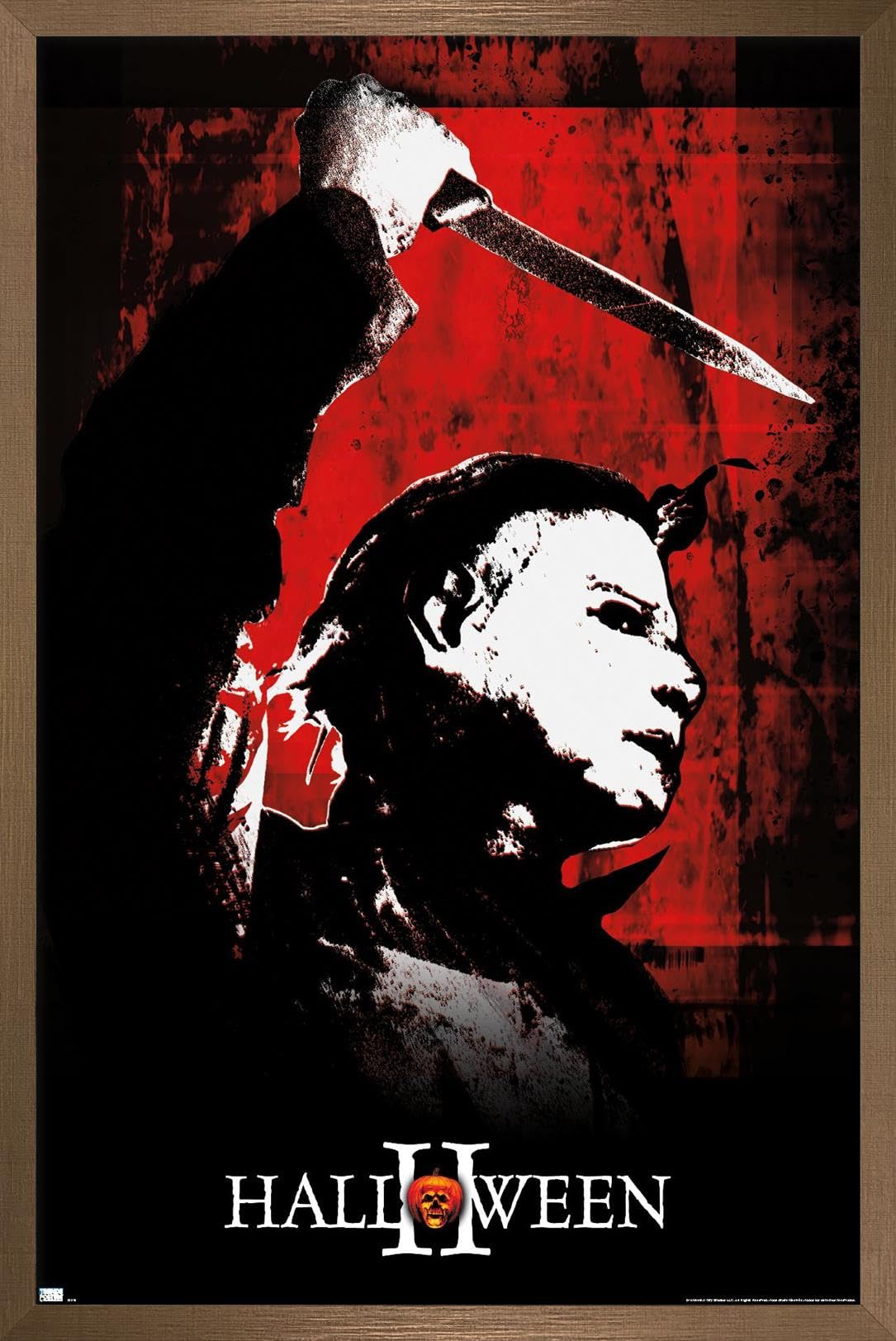 Halloween II - Red Wall Poster