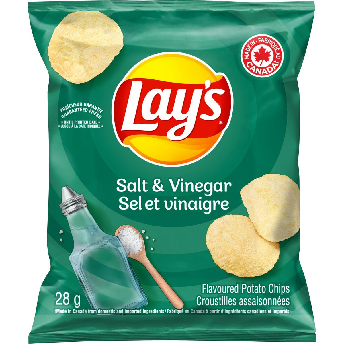 Frito-Lay Variety Pack (Lay's Classic, Ketchup, Bar-B-Q, Salt & Vinegar), Pack of 2, (32 bags x 28g), Chips Snack Box