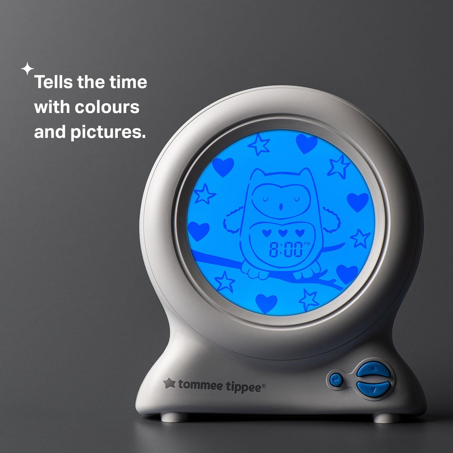 Tommee Tippee Groclock Sleep Trainer, Alarm Clock & Night Light Tommee Tippee