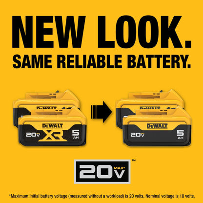 DEWALT 20V Max XR 20V Battery, 5.0-Ah, 2-Pack (DCB205-2) - Available at All In One Marketplace Canada