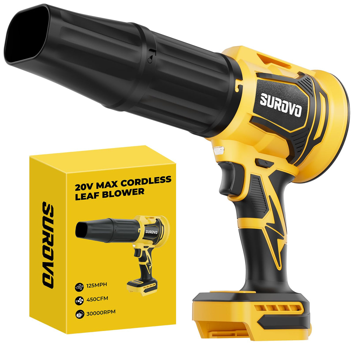 Cordless Leaf Blower Compatible with Dewalt 20V MAX Battery (Bare Tool) 🍁 All In One Marketplace Canada