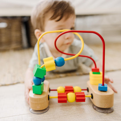 Melissa & Doug First Bead Maze Wooden Educational Baby Toy Melissa & Doug