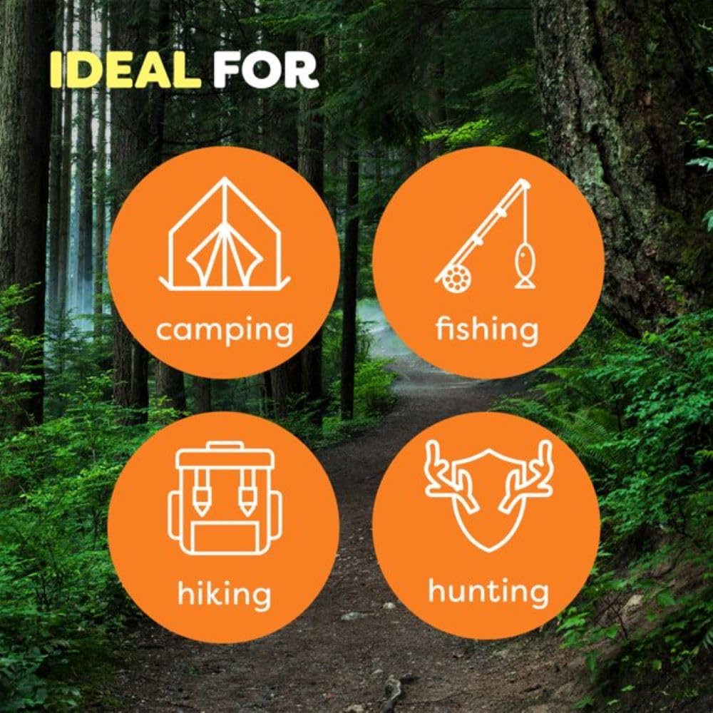 OFF! Deep Woods Mosquito Repellent Spray, 25% DEET Insect Spray, 8 Hours Bug Protection, Bug Repellent Camping Hiking Hunting, 360° Continuous Spray, Safe for Clothing & Skin, 2-Pack, 230g 🍁 All In One Marketplace Canada