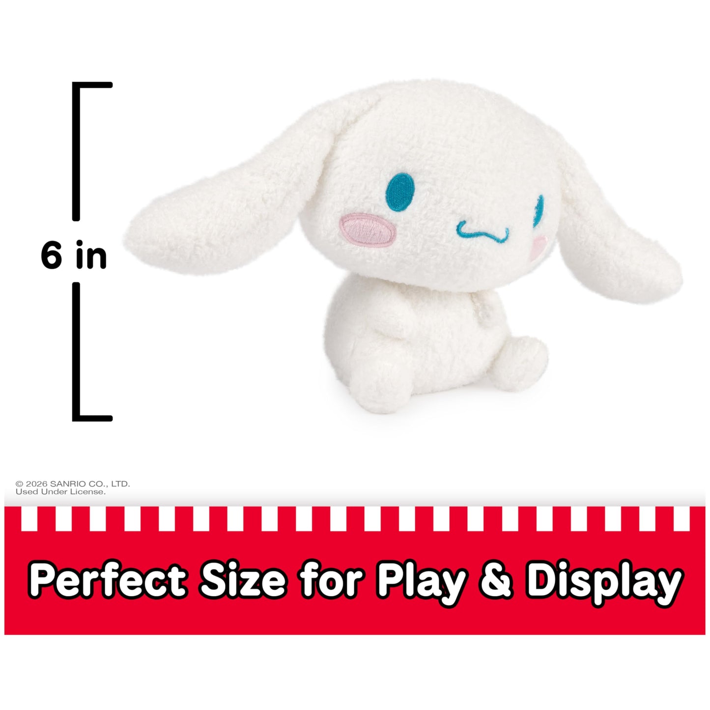 GUND Sanrio Cinnamoroll 6-Inch Plush Toy for Ages 1+ GUND