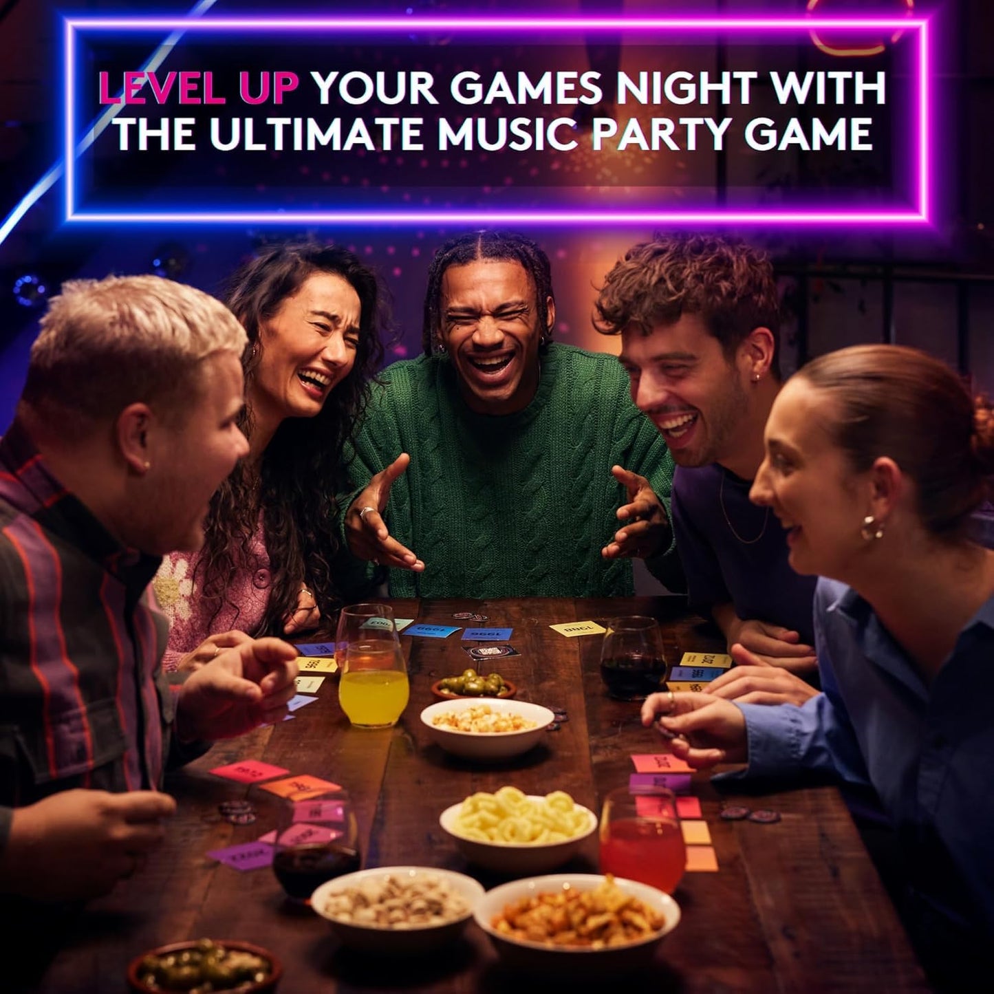 HITSTER - 100% Franco - The Musical Party Game - The Ultimate French Music Trivia Party Game for Adults and Families - 2 to 10 Players Ages 16+