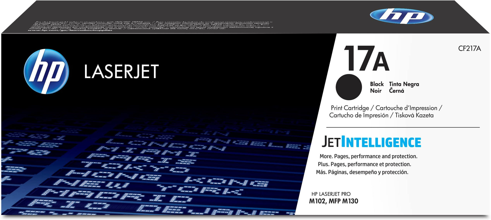HP 17A CF217A Toner-Cartridge Black Works with HP LaserJet Pro M102, M130 HP