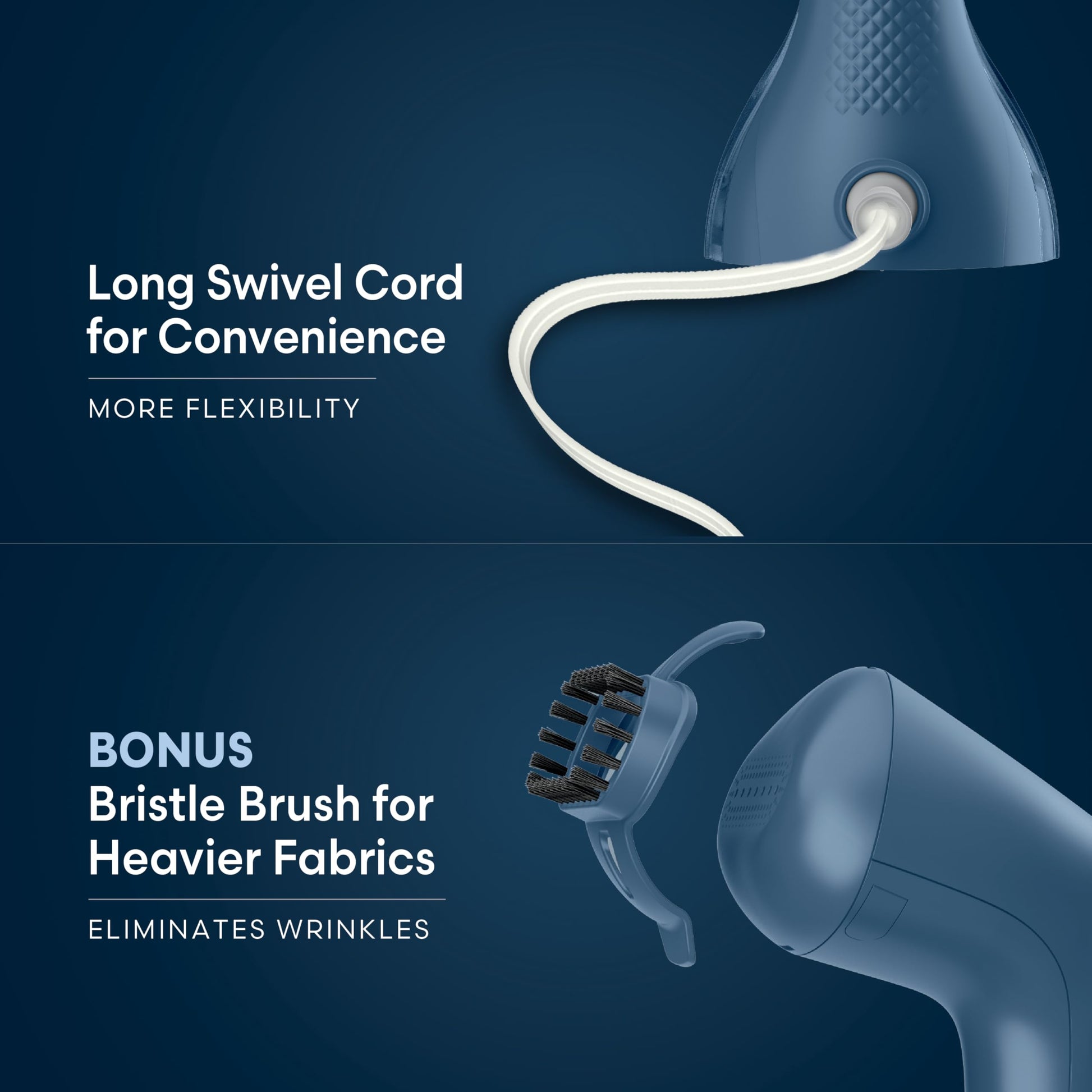 Conair Handheld Fabric Steamer for Clothes, Portable Handheld Design, 1200 watts, Strong Penetrating Steam, 35-second heat-up Conair