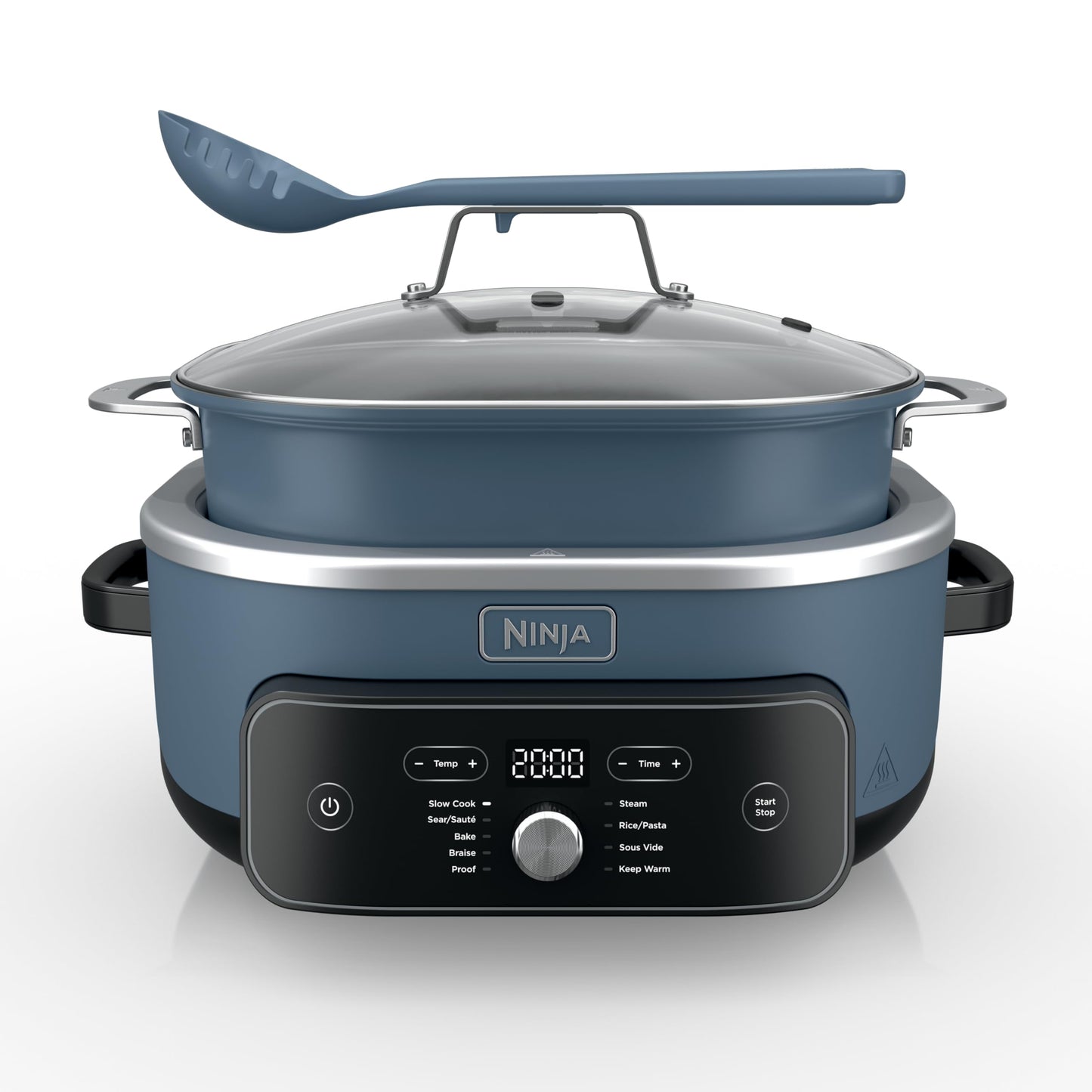 Ninja PossibleCooker PRO Plus, 8.5-QT Multicooker, 9 Functions, Slow Cook, Sear, Sauté, Proof, Pasta/Rice, Replaces 16 Kitchen Tools, Oven-Safe Ceramic Pot, 1400-Watt, MC2001C (Canadian Version) 🍁 All In One Marketplace Canada