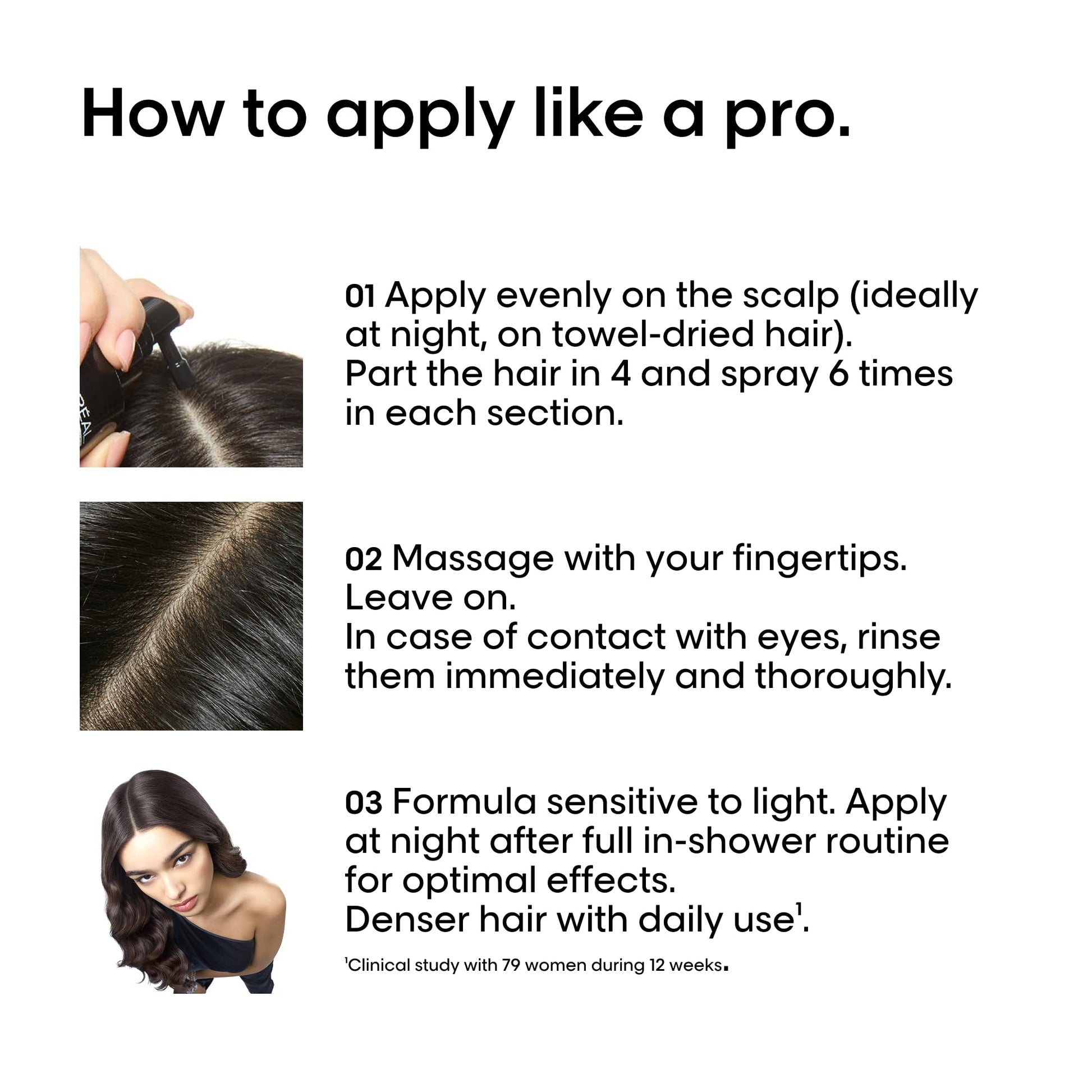 L'Oreal Professionnel Serioxyl Advanced Density Activator, Hair Thickening Serum for Thinning Hair, Promotes Growth & Density, 90 ML - Available at All In One Marketplace Canada