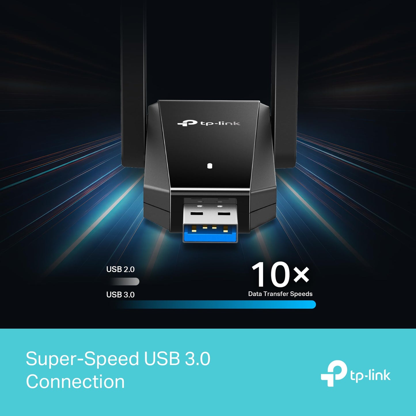 TP-Link AX1800 WiFi 6 USB Adapter (Archer TX30U Plus) – Dual High-Gain Antennas, Up to 1800 Mbps, USB 3.0, OFDMA, MU-MIMO, WPA3 Security, Plug & Play for Windows 10/11 🍁 All In One Marketplace Canada
