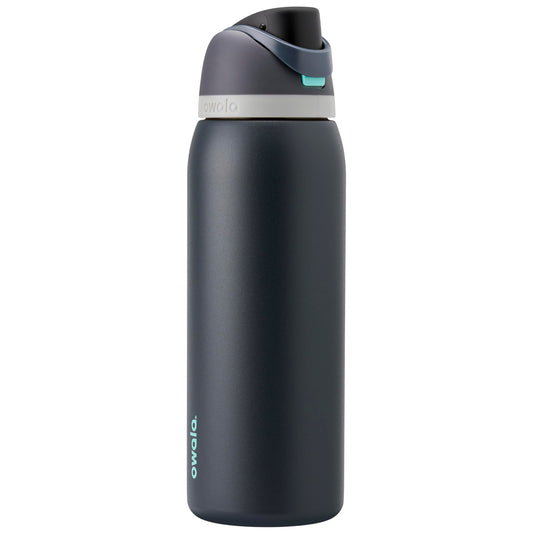 Bouteille d'eau Owala FreeSip isolée en acier inoxydable avec paille pour le sport et les voyages, sans BPA, 40 oz, Foggy Tide 🍁 All In One Marketplace Canada
