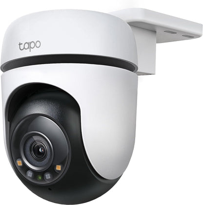 Tapo 2K 3MP QHD Pan/Tilt Outdoor Wired Security Wi-Fi Camera, 360° Visual Coverage, Full-Color Night Vision Up to 98ft, Smart Motion Tracking, Person Detection,Physical Privacy Mode(Tapo C510W)