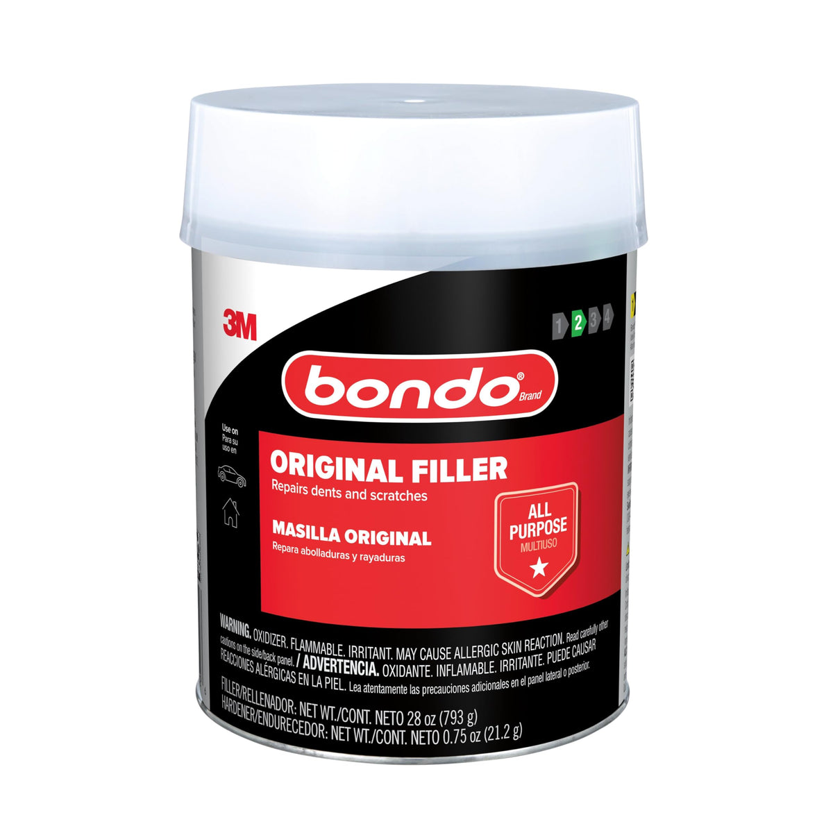 Bondo Body Filler, 1.87lb, (262C)