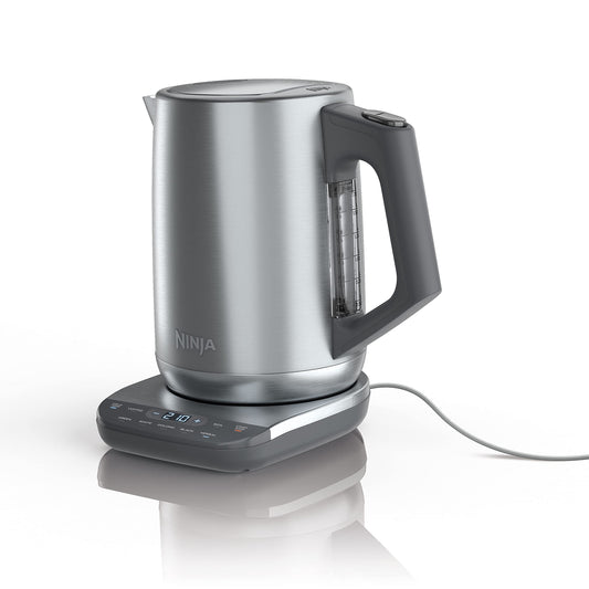 Ninja KT200C Precision Temperature Electric Kettle, 1500 watts, BPA Free, Stainless, 7-Cup Capacity, Hold Temp Setting - Available at All In One Marketplace Canada