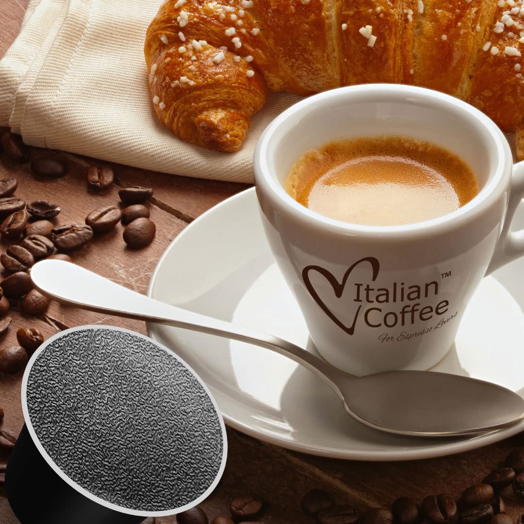 100 Ristretto Espresso Pods – Italian Coffee for Nespresso Original Machines