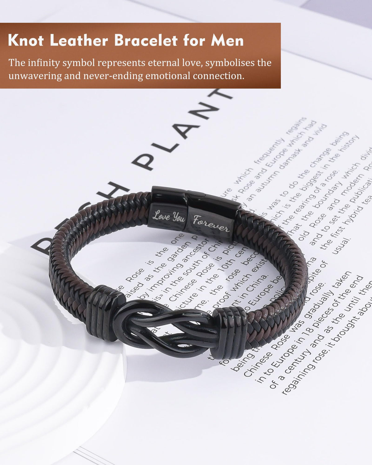 BOCHOI To My Son Bracelet Son Gifts from Mom Dad Infinity Knot Men Bracelet 🍁 All In One Marketplace Canada