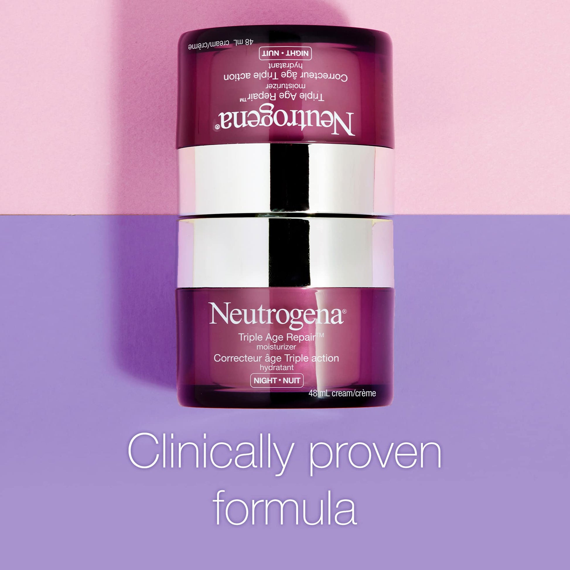 Neutrogena Night Cream, Triple Age Repair, Tone, and Firmness, 48 mL Neutrogena