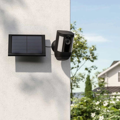 Ring Solar Panel (2nd Generation), 4W for Outdoor Cam Plus, Outdoor Cam (Stick Up Cam), Stick Up Cam Pro, Spotlight Cam Plus, Spotlight Cam Pro - Black