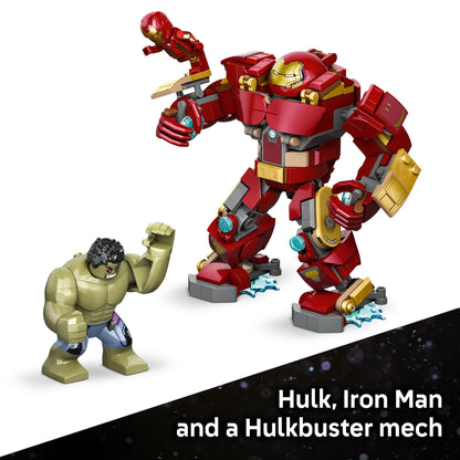 LEGO Marvel Epic Battle: Hulkbuster vs. The Hulk Building Toy for Boys & Girls - Avengers: Age of Ultron Display & Play Set W/2 Minifigures for Kids, Ages 9+ - Gift Idea for Birthdays - 76343 🍁 All In One Marketplace Canada