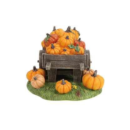 Department 56 Village Collection Accessories Halloween Harvest Hey There Pumpkin Figurine, 3.1 Inch, Multicolor