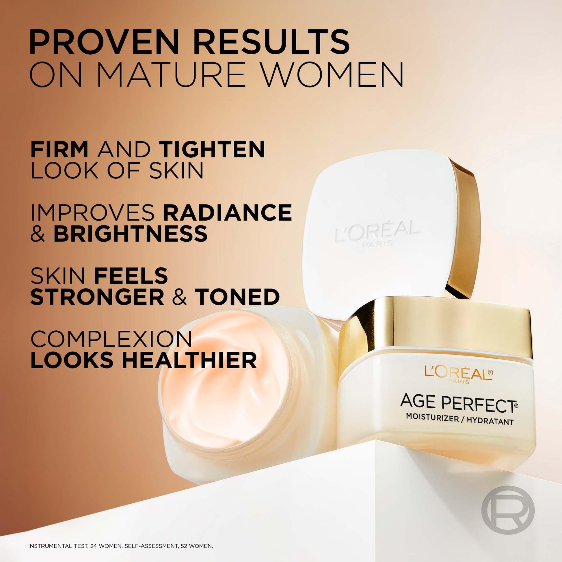 L'Oreal Paris Day Face Moisturizer Cream, Age Perfect Collagen Expert, with Collagen Peptides + Niacinamides, For Mature Skin, Suitable for Sensitive Skin Skincare, 70 ml L'Oreal Paris