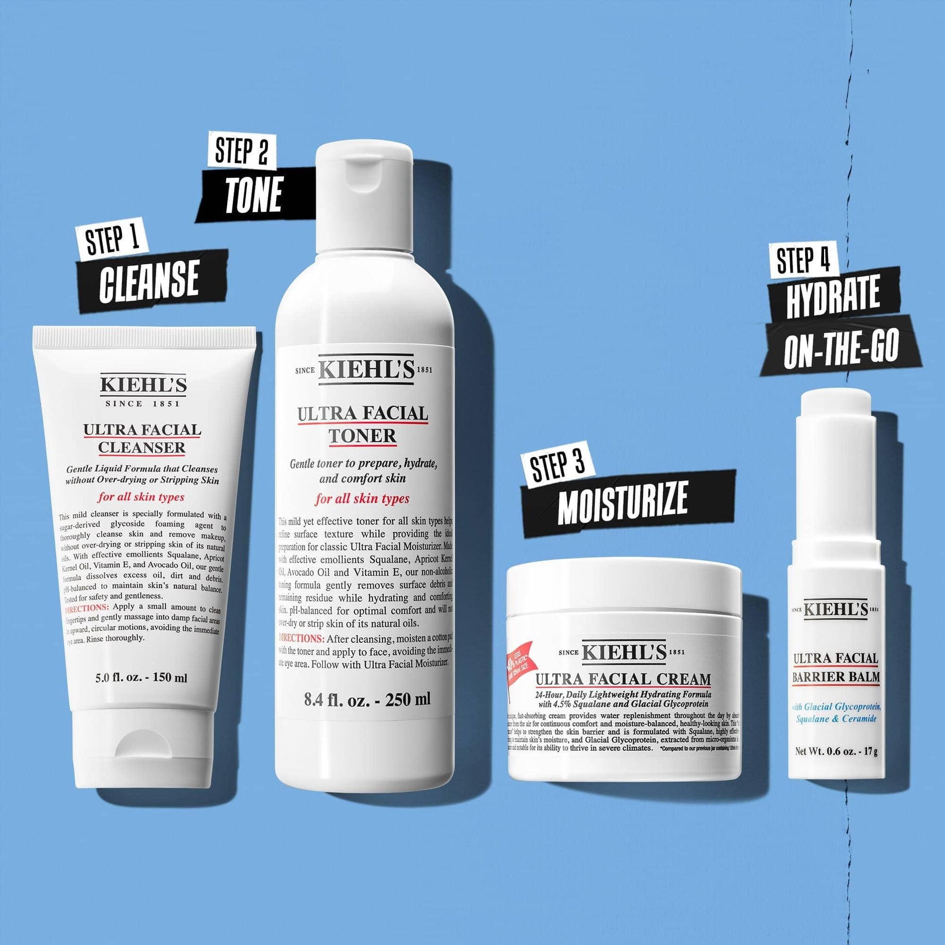 Kiehl's Ultra Facial Cream, 4.5% Squalane Daily Moisturizer Kiehl's