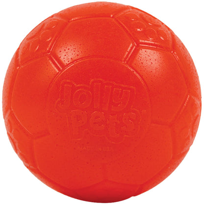 Jolly Pets SB08 OR 8-Inch Jolly Soccer Ball Orange, Large/X Large