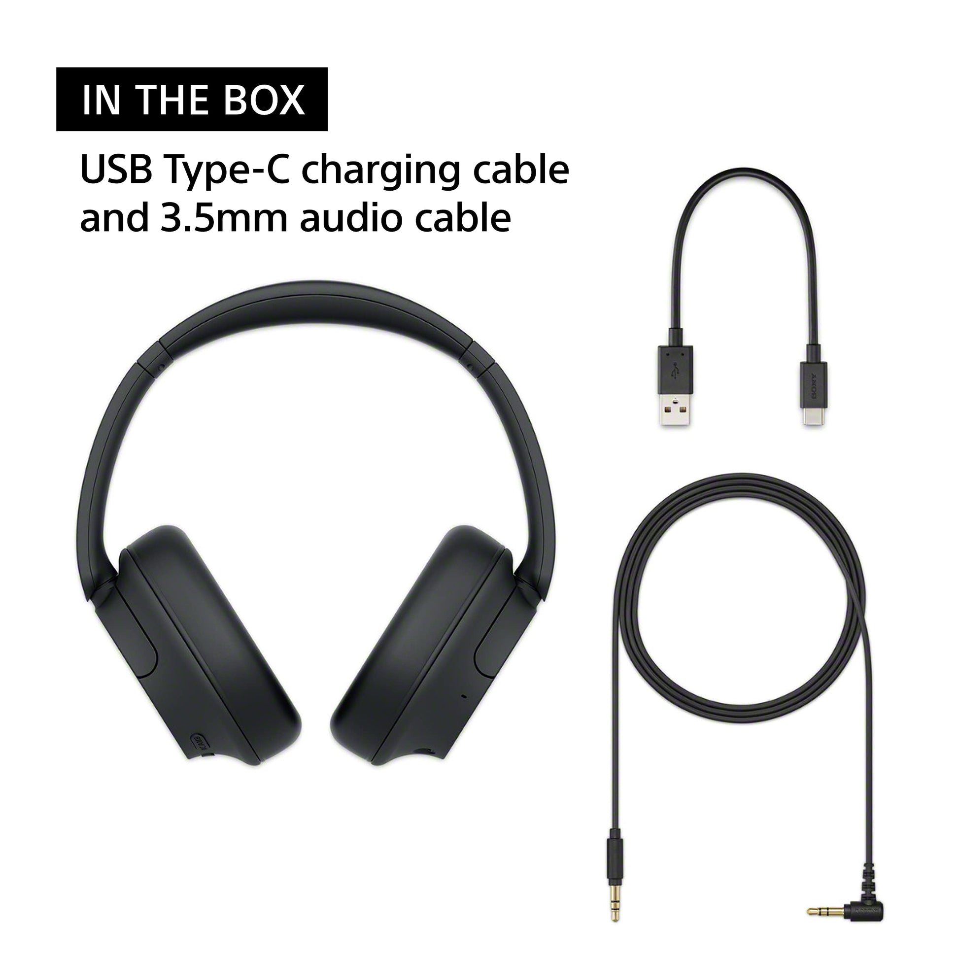 Sony WH-CH720N Noise Cancelling Wireless Headphones Bluetooth Over The Ear Headset with Microphone and Alexa Voice Control, Black