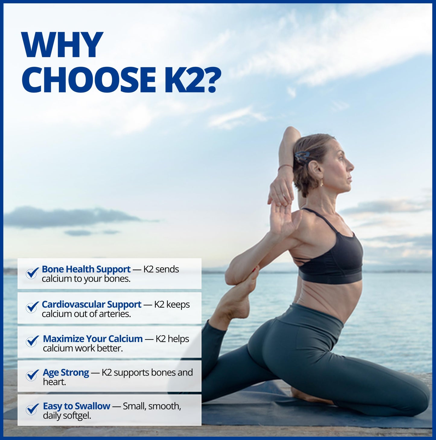 CanPrev K2 120mcg with Organic Coconut Oil, 120 Softgels 120-Day Supply, Pure MK-7 for Enhanced Absorption, Support for Stronger Bones and Healthy Teeth - Available at All In One Marketplace Canada