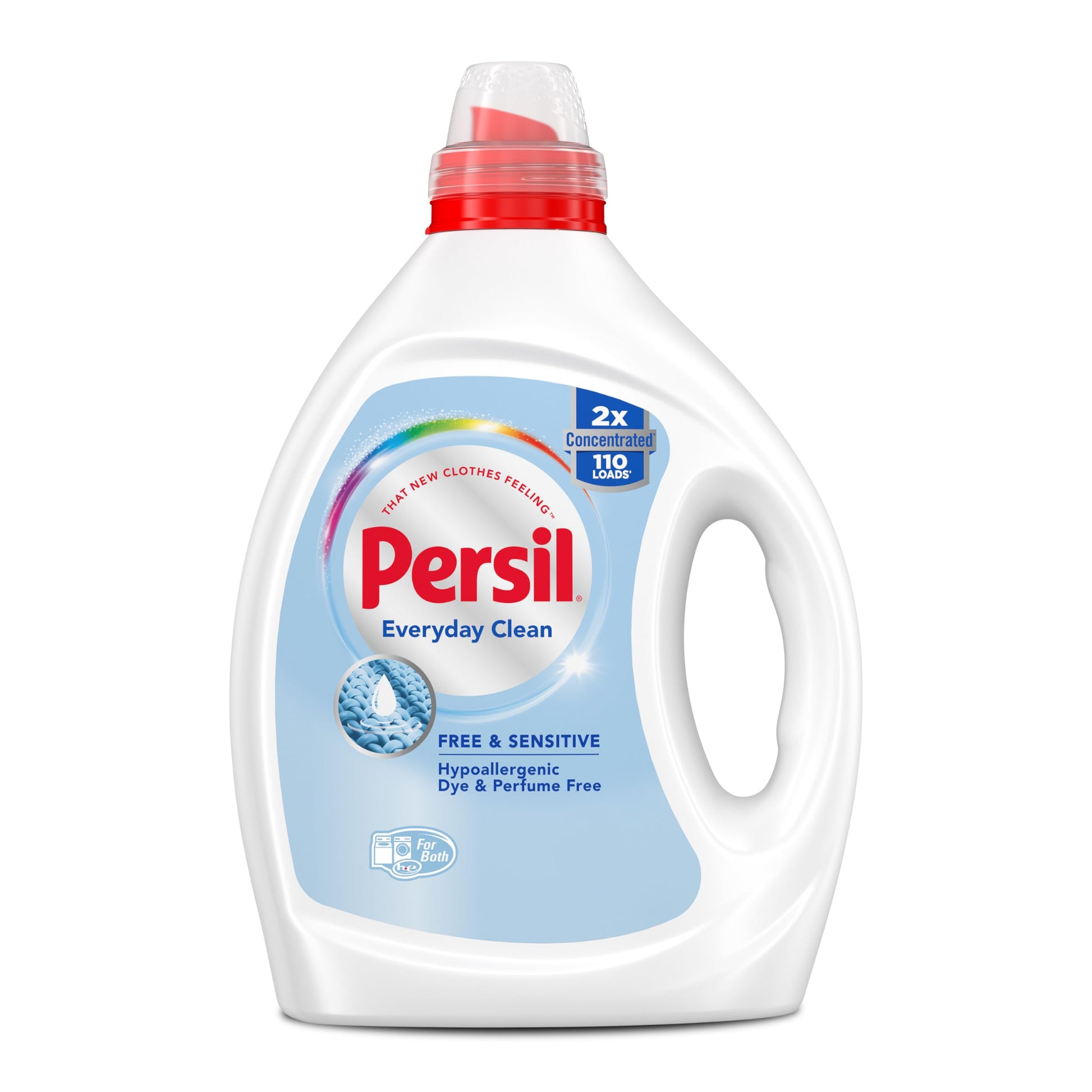 Persil® 2x Concentrated Laundry Detergent Free & Sensitive, 2.43L/110 Loads - Available at All In One Marketplace Canada