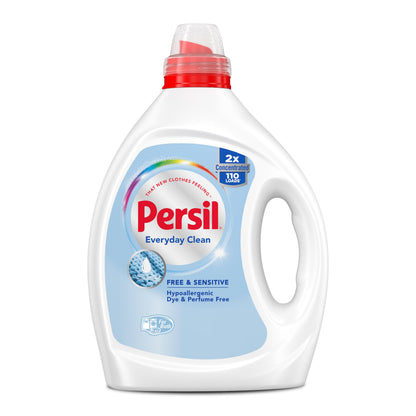 Persil® 2x Concentrated Laundry Detergent Free & Sensitive, 2.43L/110 Loads - Available at All In One Marketplace Canada