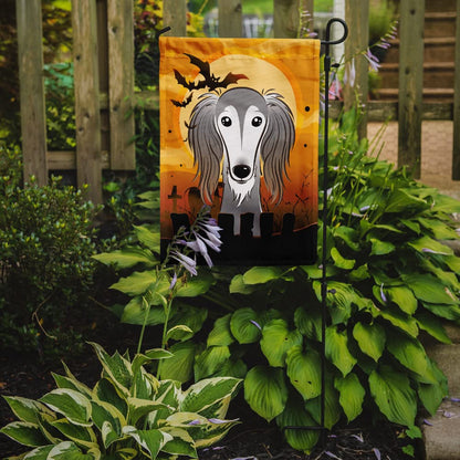 Caroline's Treasures BB1787GF Halloween Saluki Garden Size Flag, Small, Multicolor