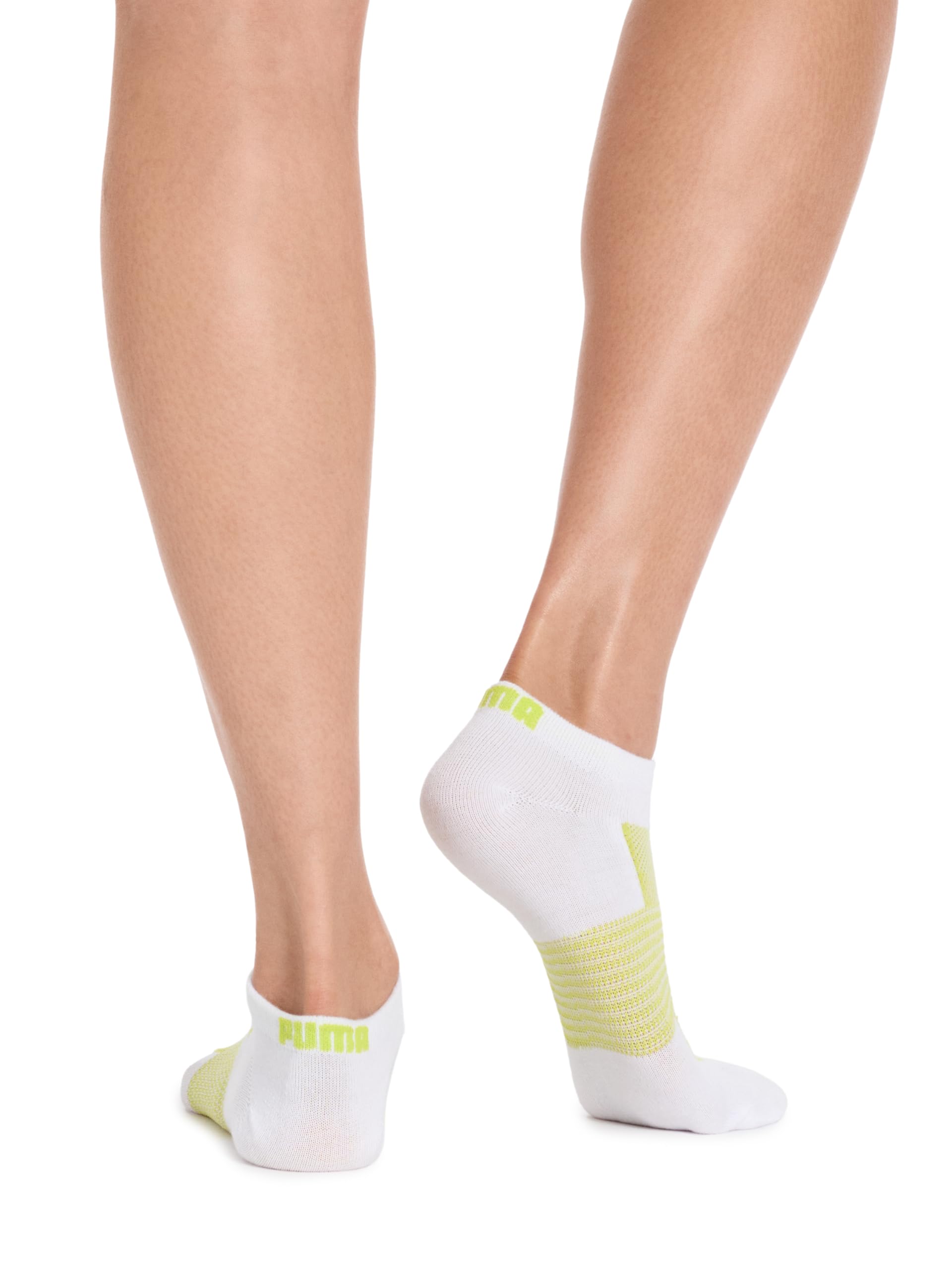 PUMA Women's 6 Pack Runner Socks, White, 9-11 - Available at All In One Marketplace Canada