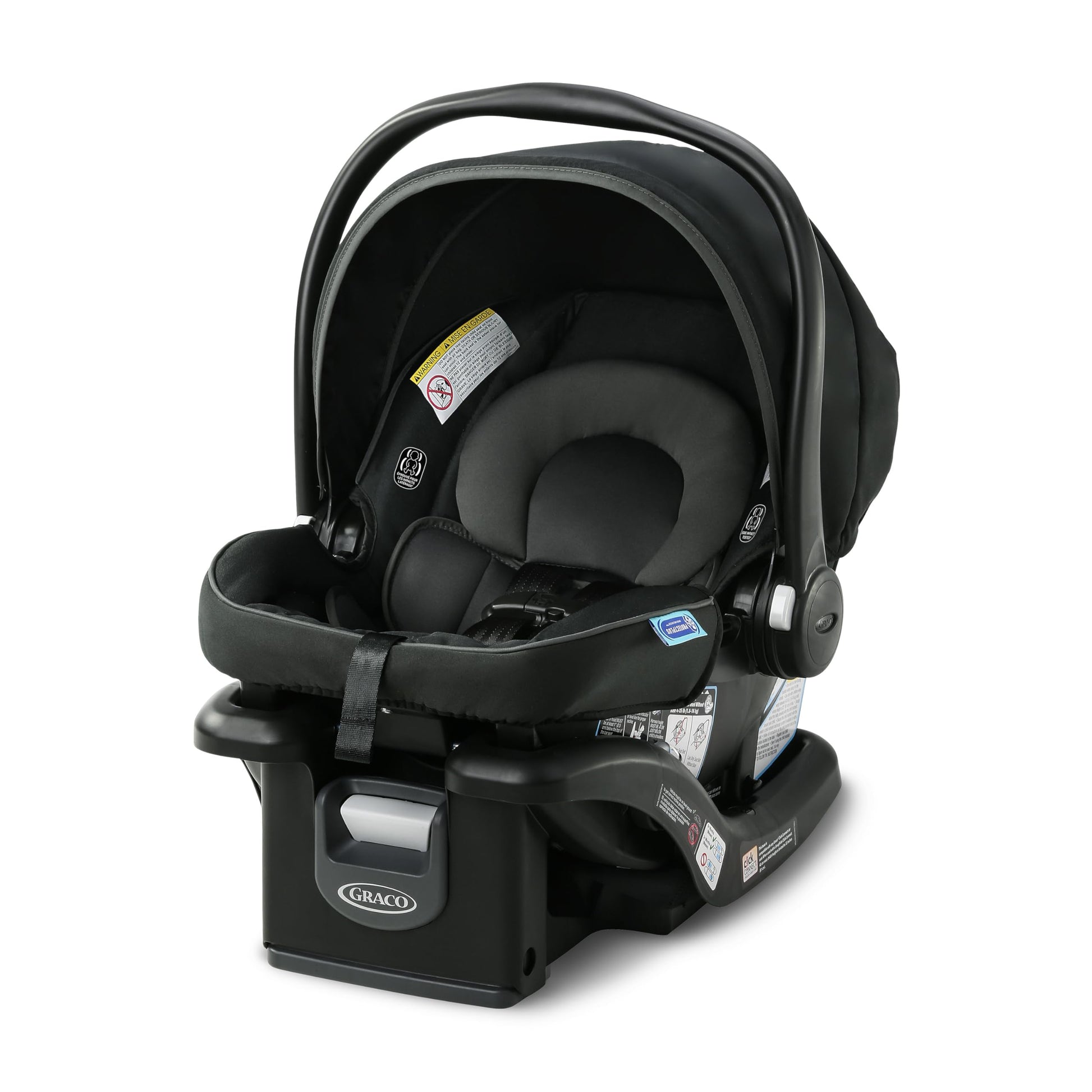 Graco SnugRide 35 Lite LX Infant Car Seat, 1.8-15.8 kg (4-35 lb), Gotham - Available at All In One Marketplace Canada
