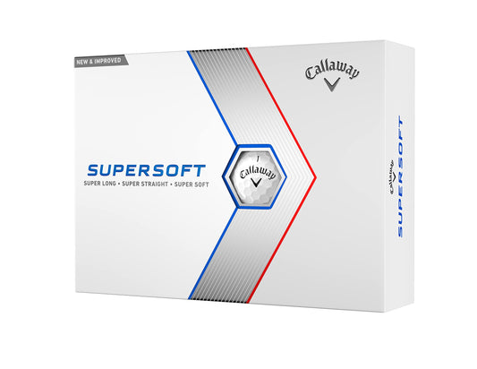 Callaway Golf Supersoft Golf Balls (2023, White)