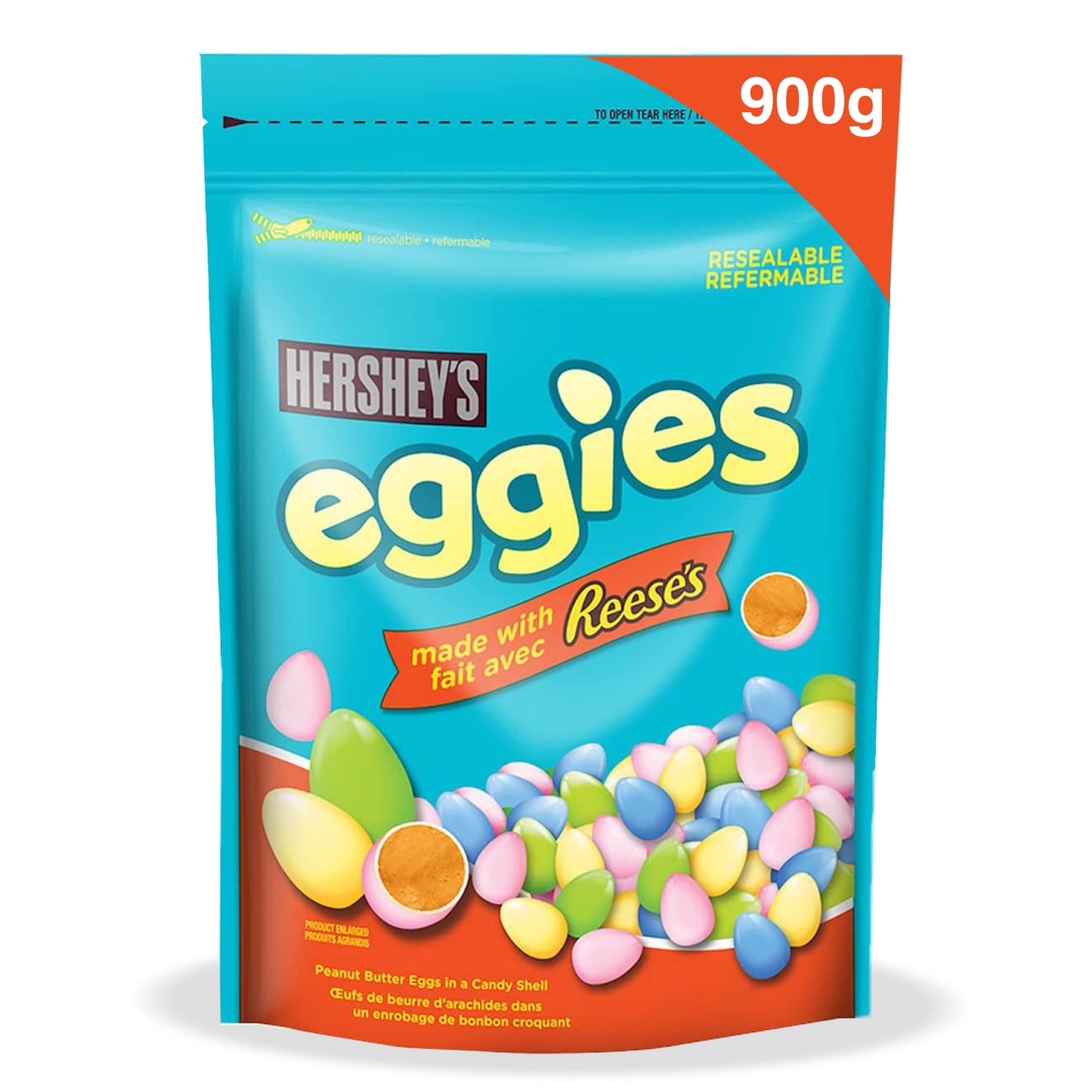REESE'S Peanut Butter Easter Eggs - 900g Bulk Candy Bag