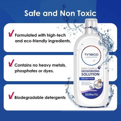 Tineco Floor Cleaning Solution, Deep Cleans for Multiple Hard Floors, Lavender Scent, 1 Liter-33.8 Fl Oz, FOR TINECO iFloor 2/3 Breeze/FLOOR ONE S3/S5/S5 Pro 2/S6/S7 Pro - Available at All In One Marketplace Canada