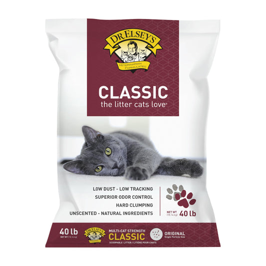 Precious Cat Classic Premium Clumping Cat Litter, 40 Pound Bag