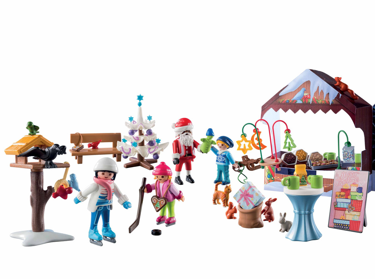 Playmobil Advent Calendar: Trip to The Christmas Market 🍁 All In One Marketplace Canada