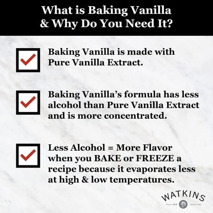 All Natural Original Gourmet Baking Vanilla 11 oz Watkins