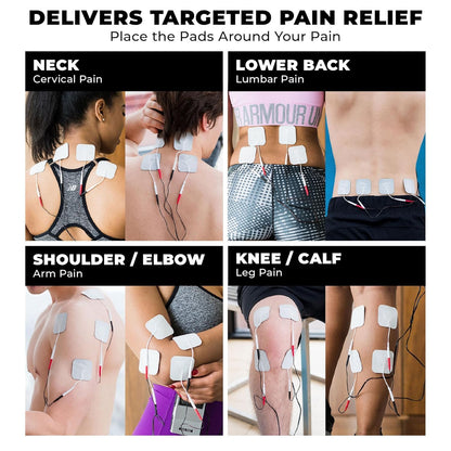 TENS 7000 Digital TENS Machine with Accessories - Muscle Stimulator Machine for Back Pain Relief, Sciatica, Neck, Nerve, Shoulder, Hip, Elbow, Muscle Pain Relief - Available at All In One Marketplace Canada