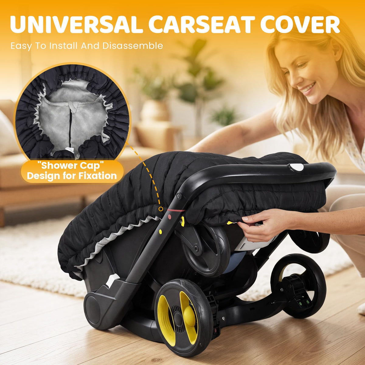 Orzbow Winter Car Seat Cover for Baby, Infant Car Seat Cover, Universal Fit 🍁 All In One Marketplace Canada