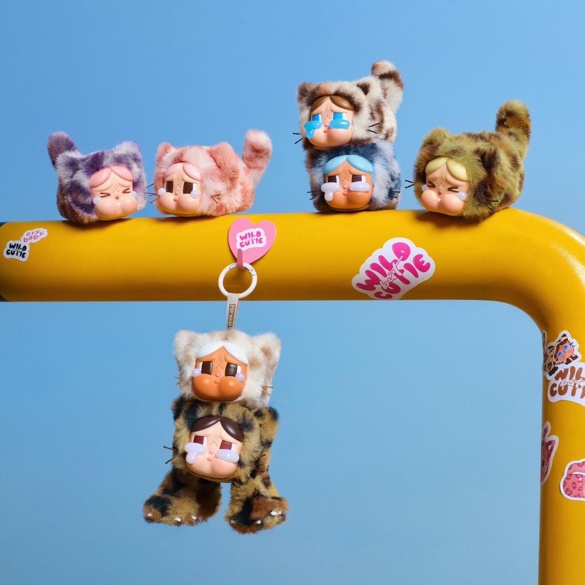 POP MART Crybaby Wild but Cutie Series Vinyl Plush Doll Blind Box, 1PC 🍁 All In One Marketplace Canada