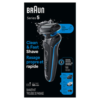 Braun Electric Razor for Men Series 5, Beard Shaver, Electric Shaver with Body Groomer S5 5150cs