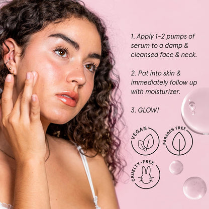grace & stella Award Winning Hyaluronic Acid Serum for Face (50ml) Hydrating Hyaluronic Acid - Acide Hyaluronique Face - Anti Aging Serum to Hydrate, Remove Fine Lines, Wrinkles, Boost Collagen - Available at All In One Marketplace Canada