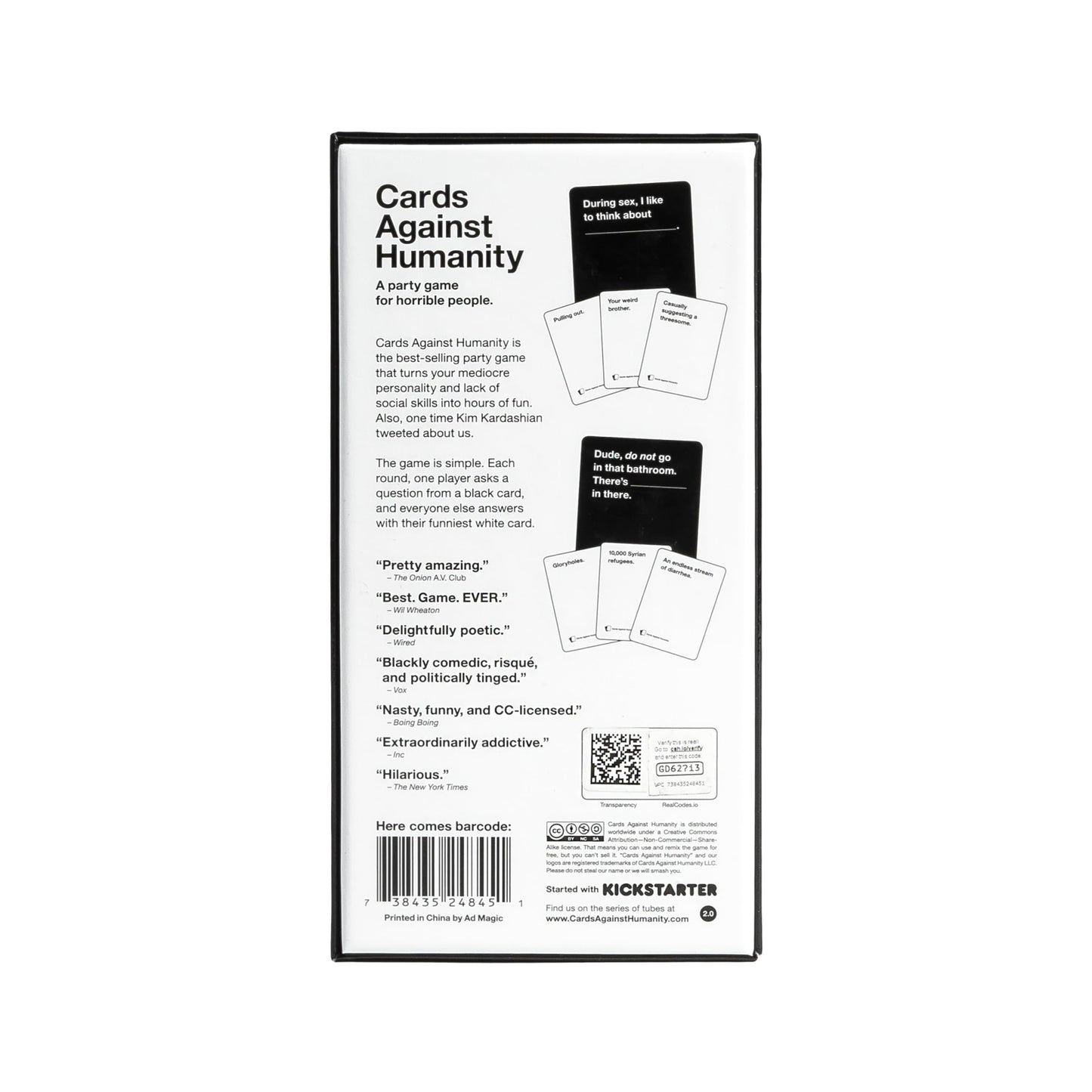 Cards Against Humanity: Canadian Edition Cards Against Humanity