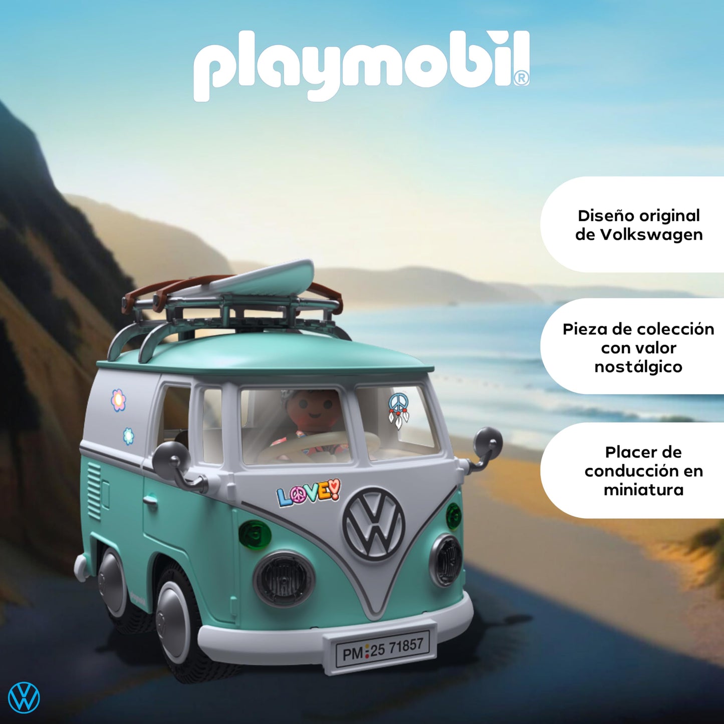 PLAYMOBIL X Volkswagen T1 Camper Playmobil